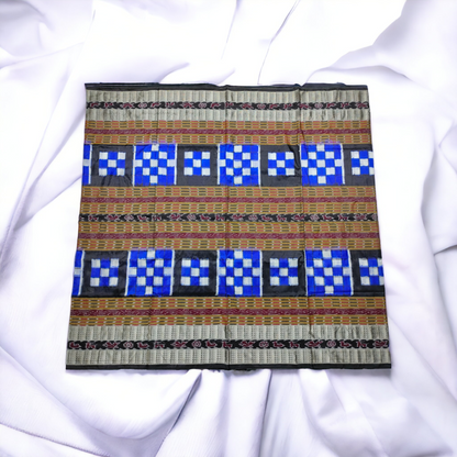 TSC Bandha Pure Silk Saree in Black | Blue | White with Pasapalli Patterns | Pure Silk Saree for women
