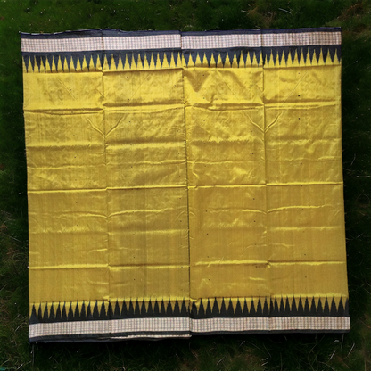 TSC Green Silk Saree with Intricate Bomkai Designs